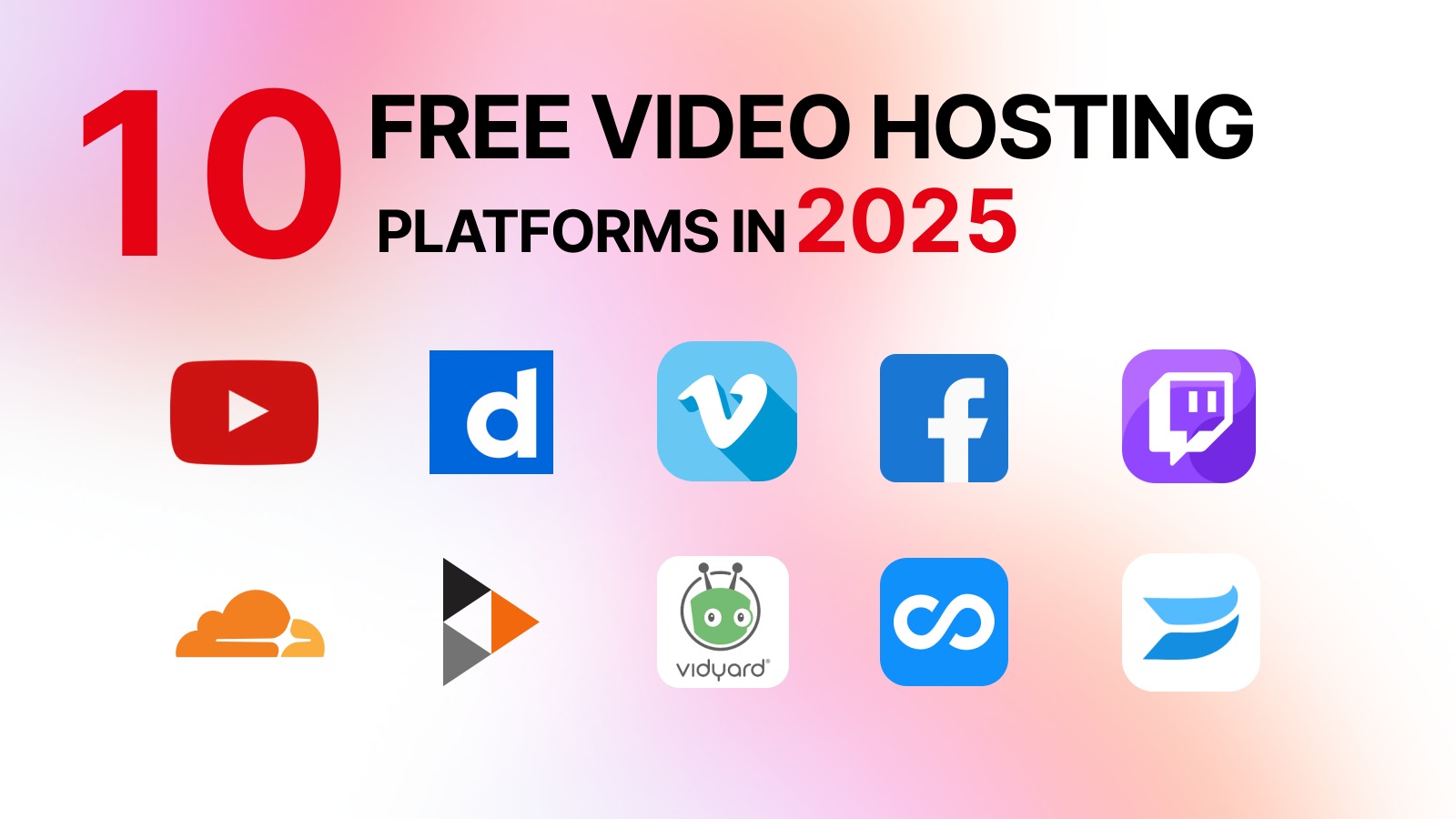 Top 10 Free Online Video Hosting Platform