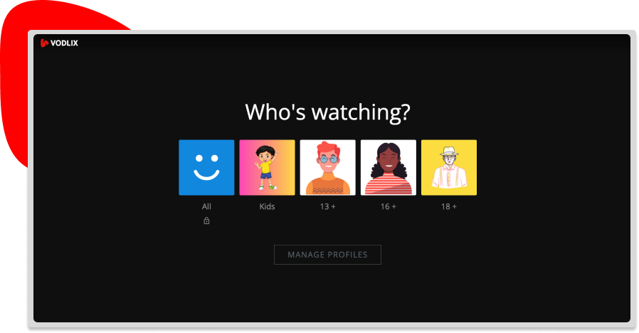 Profile selection